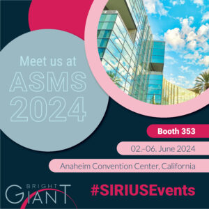 Take the opportunity to engage with our team during the poster session on Monday (Poster MP 419), the "Informatics: Metabolomics and Lipidomics" session on Tuesday morning or the workshop "Spectral Libraries for the Masses" on Tuesdayn afternoon. And don't miss to visit our Bright Giant booth 353 to experience live demos of SIRIUS and consult with our expert team.